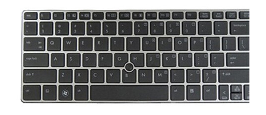 Hp - Tastatur - Italiensk - For Elitebook 2570P
