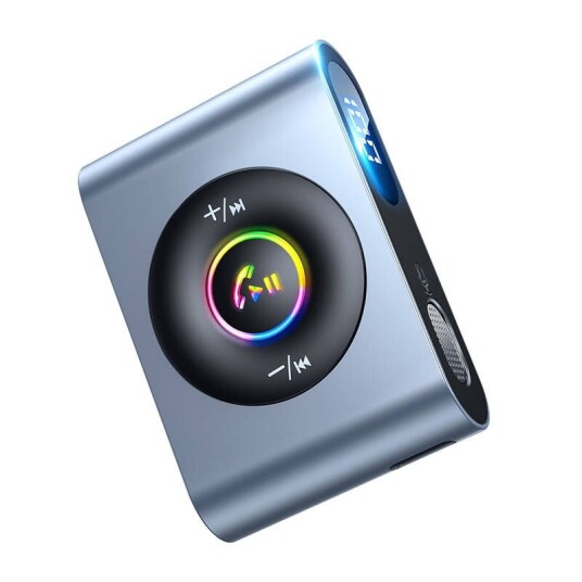 Joyroom FM Transmitter BT 5.3 3.5mm Mini Jack Gray JR-CB1 Joyroom FM Transmitter BT 5.3 3.5mm Mini Jack Gray JR-CB1