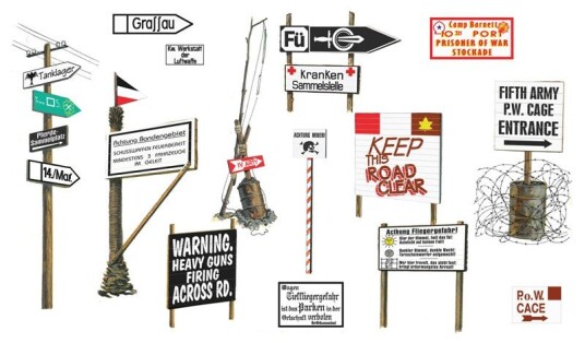 Italeri 1/35 Road Signs II