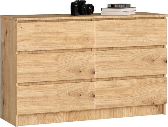AKORDAkord kommode med 6 skufferBrunKommoder