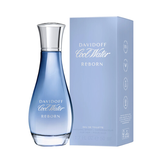 Davidoff Cool Water Woman Reborn Eau De Toilette 50ml