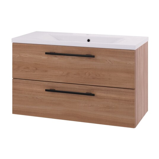 Linn Bad Ingrid D45cm Servantskap Eik / 100cm LB-110510 Linn Bad Ingrid D45cm Servantskap Eik / 100cm LB-110510