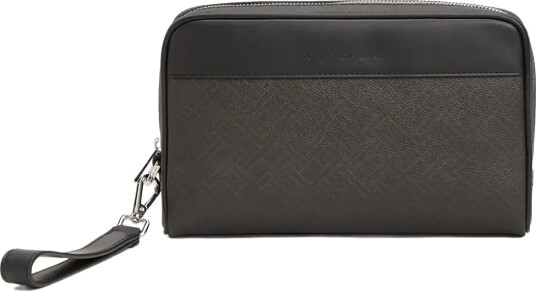 Tommy Hilfiger Th Flag Monogram Pouch Black ONE SIZE