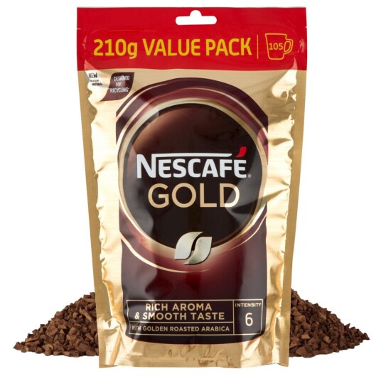 Nescafé Gold - 210 g. pulverkaffe