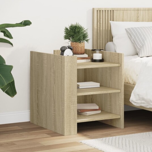 Nattbord sonoma eik 45x50x50 cm konstruert tre 848292 Nattbord sonoma eik 45x50x50 cm konstruert tre 848292