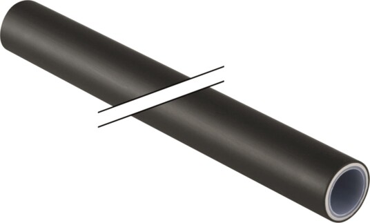 Geberit 1875018 Kombirør 5 m, svart 20 mm, Installasjon