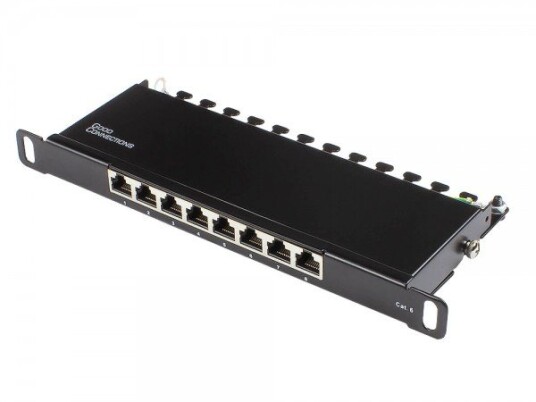 Alcasa Gc-N0124 Gigabit Ethernet Rj45 Cat6 22/26 Svart Stål Alcasa Gc-N0124 Gigabit Ethernet Rj45 Cat6 22/26 Svart Stål