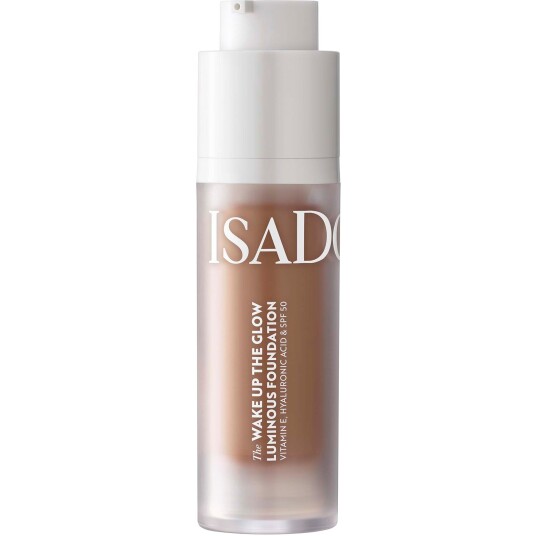 IsaDora The Wake Up the Glow Luminous Foundation 7C Cool 30 ml med hyaluronsyre og SPF 50 IsaDora The Wake Up the Glow Luminous Foundation 7C Cool 30 ml med hyaluronsyre og SPF 50