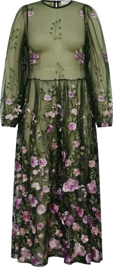 A View Fuschia Dress DARK GREEN 38