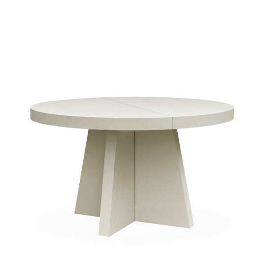 Artwood TRENT delbart spisebord 130 150x130 cm Ivory mist