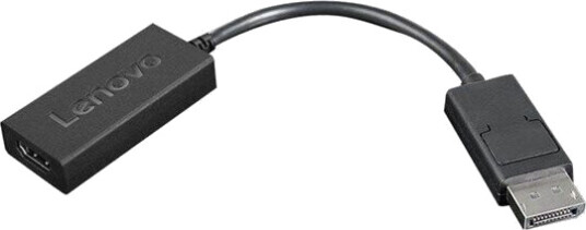 Lenovo DisplayPort til HDMI-adapter 22,5 cm 4K Svart