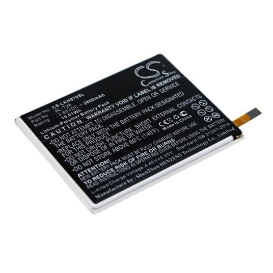 LG Q7+ Dual SIM TD-LTE batteri (2900 mAh 3.85 V, Sort)