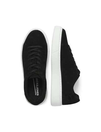 Jack & Jones Jfwstockholm Leather Sneaker Noos - Black - 45