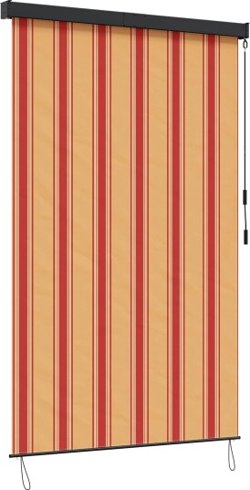 vidaXL Rullegardin Flerfarget 140 x 250 cm Stoff og Aluminium