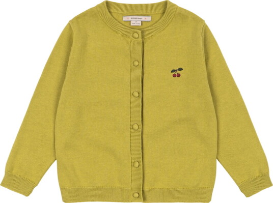 Konges Sløjd Cardigan Strikk Cathy Purre Green Konges Sløjd 2 år (92) Cardigan Grønn