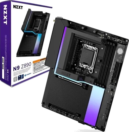 NZXT N9 Z890 Hovedkort med Intel Z890, DDR5, WiFi 7 og Bluetooth 5.4 NZXT N9 Z890 Hovedkort med Intel Z890, DDR5, WiFi 7 og Bluetooth 5.4