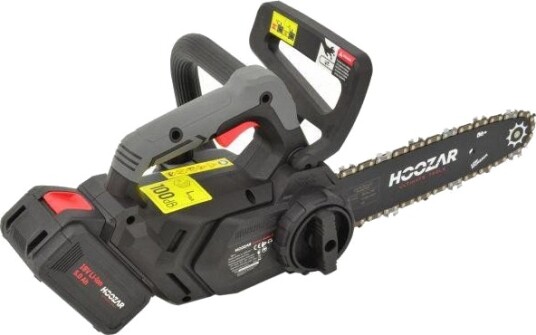 Hoozar CH10BL T1 kjedesag 25 cm 18V 1x5.0Ah batteri b??rstel??s motor