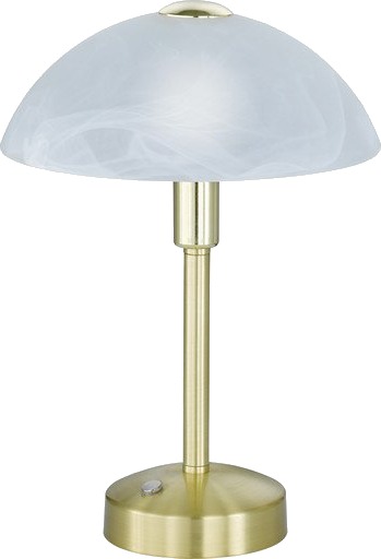 Trio Lighting Donna bordlampe messing Trio Lighting Donna bordlampe messing