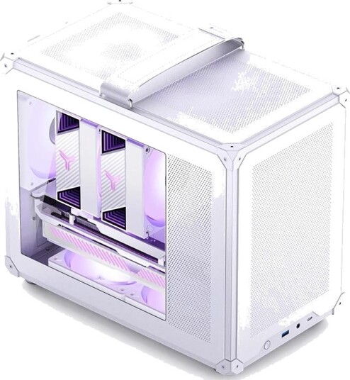 Jonsbo C6 Max Mini ATX Kabinett med Herdet Glass Svart Jonsbo C6 Max Mini ATX Kabinett med Herdet Glass Svart