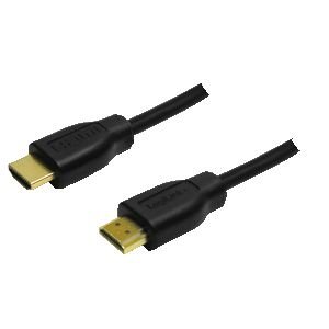LogiLink HDMI High Speed Ethernet 2x19pin ST black