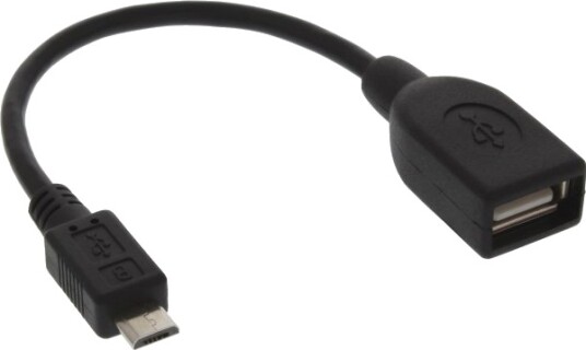 Inline 31606 0,15 M Usb A Micro Usb B Sort
