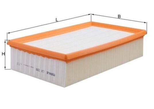 Luftfilter KNECHT LX 339 Luftfilter KNECHT LX 339