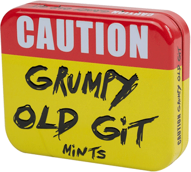 Spencer and Fleetwood Grumpy old git mint pastiller