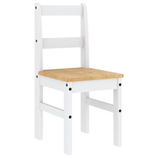Spisestue 7 deler Panama hvit heltre furu