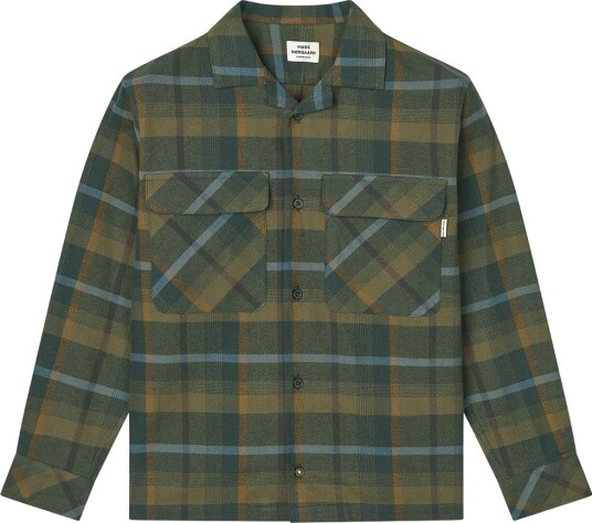 Mads Nørgaard Brushed Flannel Lukas Shirt TARMAC CHECK 164 Mads Nørgaard Brushed Flannel Lukas Shirt TARMAC CHECK 164