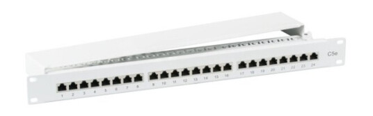 Efb Elektronik 37668.1M 2500 Mbit/S Rj-45 Gull Cat5e Grå Rackmontering