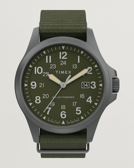 Timex Field Post Solar Watch 41mm Green Dial