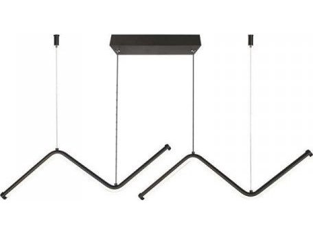 V-Tac Hengelampe Nedpendlet Armatur 12W Led Sort 4000K 1280Lm V-Tac Hengelampe Nedpendlet Armatur 12W Led Sort 4000K 1280Lm