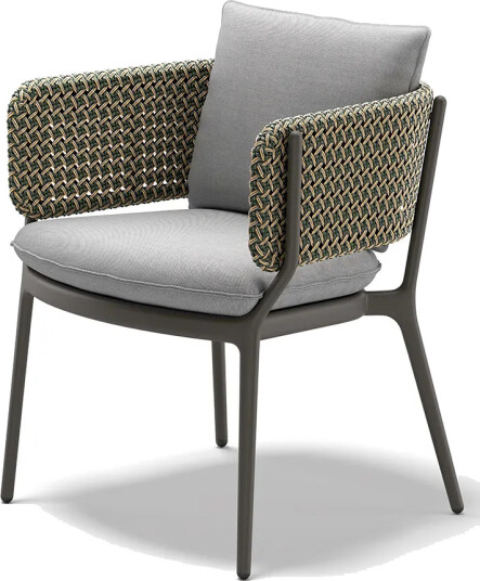 Dedon Bellmonde armstoler AEP black pepper 0317 pine 0180 Dedon Bellmonde armstoler AEP black pepper 0317 pine 0180