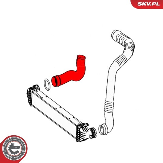 Ladeluftslange ESEN SKV 43SKV285