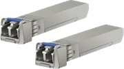 Ubiquiti U Fiber Sfp+ Transceivermodul 10Gbe Lc-Enkeltmodus Opp Til 10 Km 1310 Nm En Pakke 2