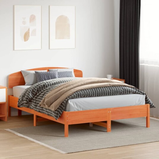 Hodegavl voksbrun 160 cm heltre furu 8721012427129