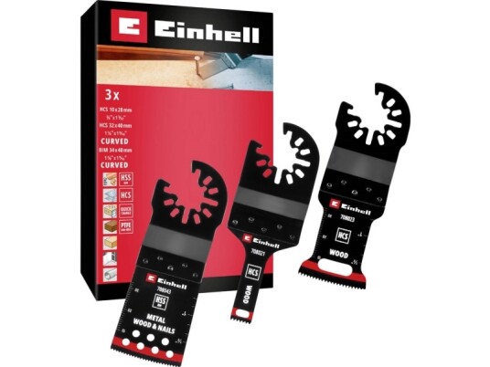 Einhell Multiverktøy Tilbehørsett 708103 3 Deler Einhell Multiverktøy Tilbehørsett 708103 3 Deler