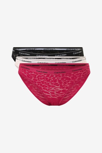 Calvin Klein Underwear Truser Bikini 3 pakning Rosa