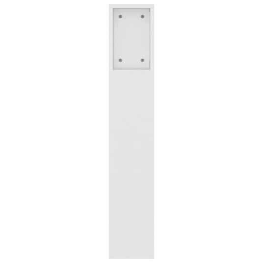 vidaXL Sengegavlskap hvit 160x18,5x104,5 cm