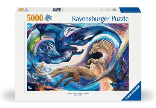 Ravensburger Puslespill Dragon Day And Night 5000p 12000813