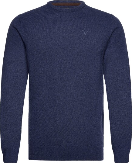 Barbour Barbour Essential L/Wool Crew Neck Sweater BLUE XXL