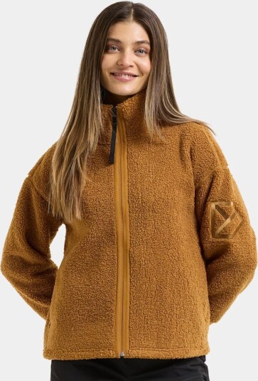 Didriksons Mella Full Zip Spice Brown