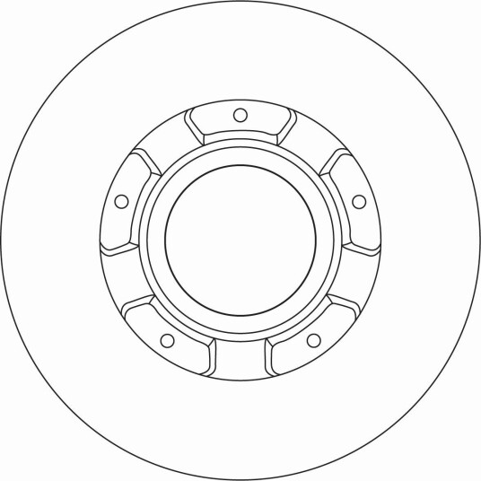 Bremseskive TRW DF6963S