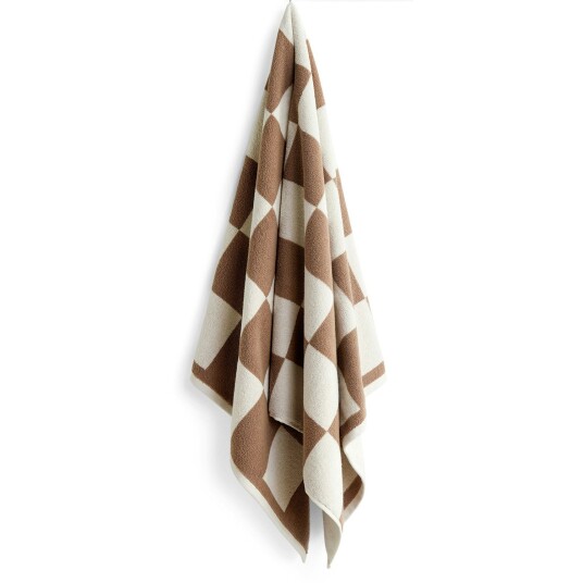 Hay Check Badehåndkle 70x136 cm Cappuccino Hay Check Badehåndkle 70x136 cm Cappuccino