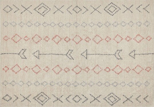 Dispur Bomullsteppe 160x230 cm - Beige