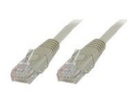 MicroConnect 3m CAT 5e U/UTP Nettverkskabel Grå med RJ-45 Hannkjønn