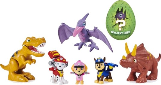 Paw Patrol Dino Resue Figurpakke 6 Stk