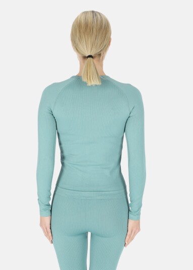 Swedemount Ribbed Seamless Long Sleeve W