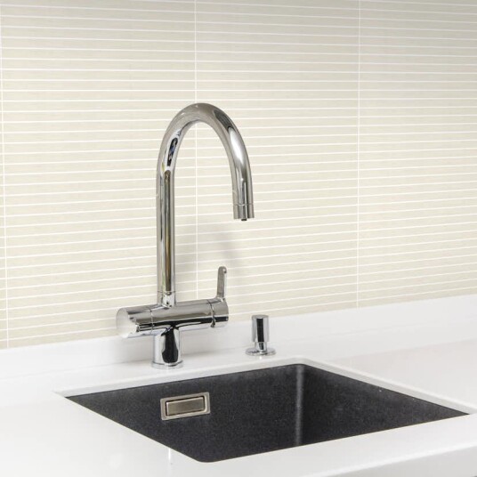 Klinker Arredo Bamboo Hvit Mosaic 1x30 cm