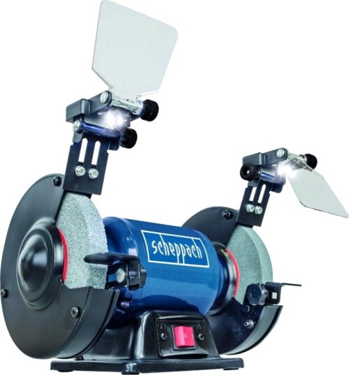 Scheppach Bordsbrynemaskin SM150L 150 mm, 400 w Scheppach Bordsbrynemaskin SM150L 150 mm, 400 w